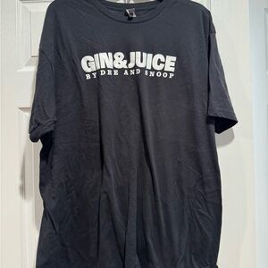 Next Level Apparel Black Graphic Tee